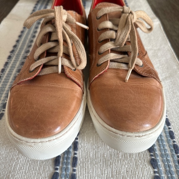 BED|STU Tan Leather Sneakers – Size 9.5 - Picture 6 of 7